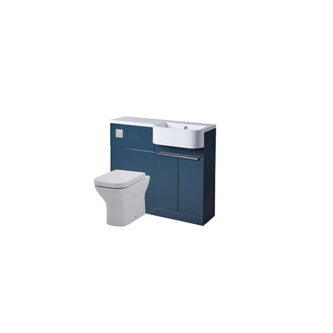 Match 1000 Furniture Unit Right Oxford Blue