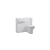Match 1000 Furniture Unit Left Gloss White
