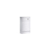 Kobe 500 Back To Wall Unit With Worktop White