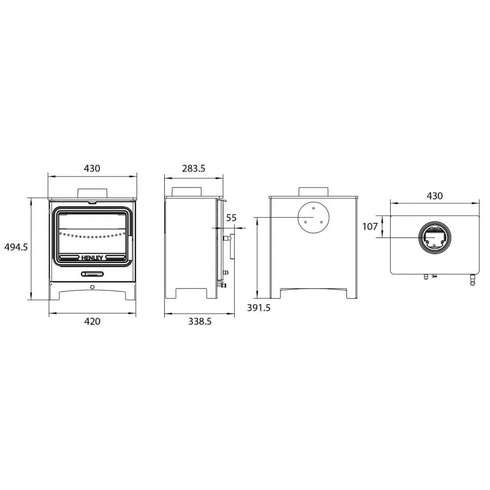 Clearwood 5Kw Multi Fuel (Eco)