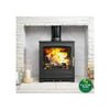 Ascot 8kw Matt Black Multi Fuel ( Eco )