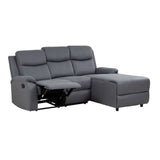 Crosby Corner Recliner - Right - Grey
