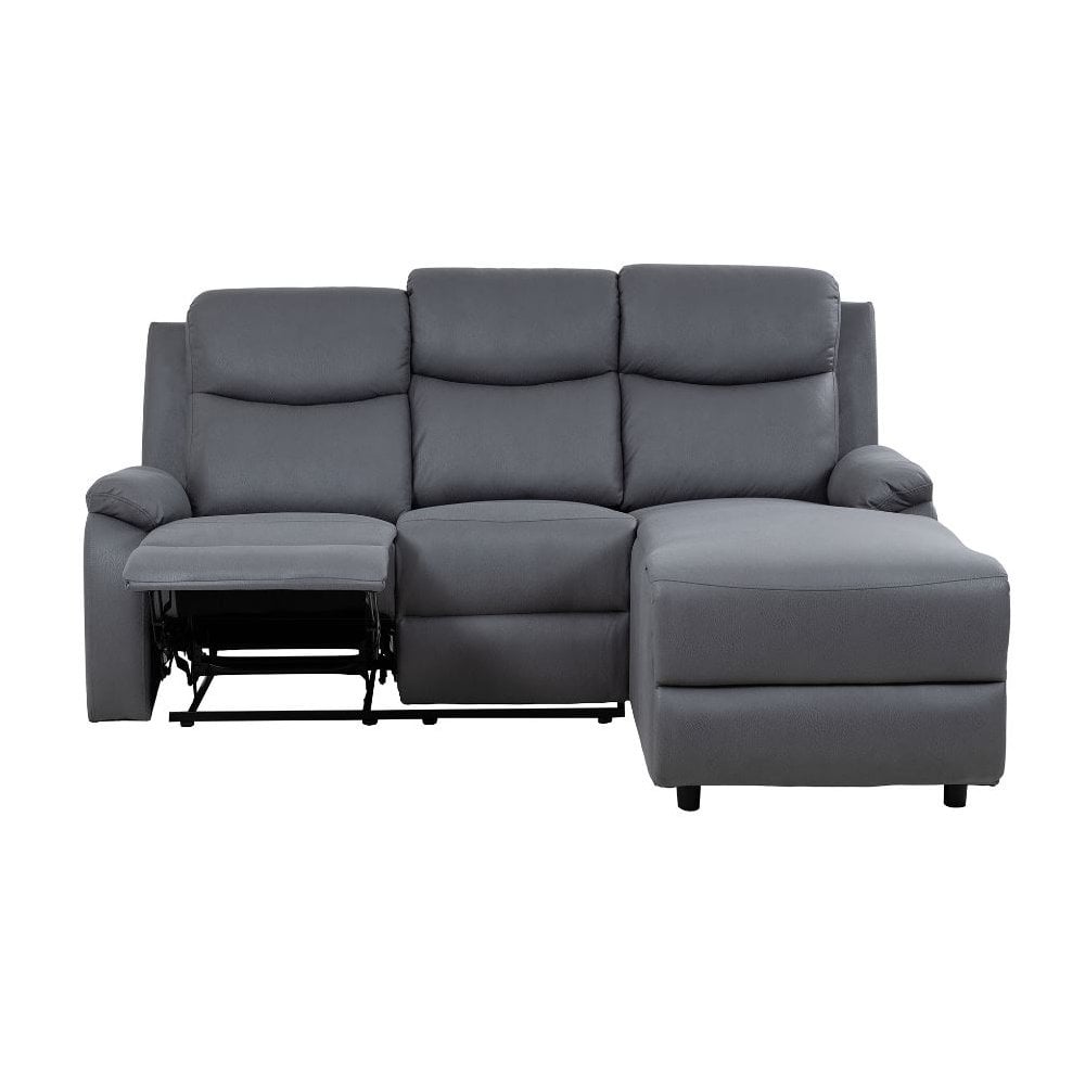 Crosby Corner Recliner - Right - Grey