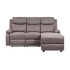 Crosby Corner Recliner - Right - Nutmeg
