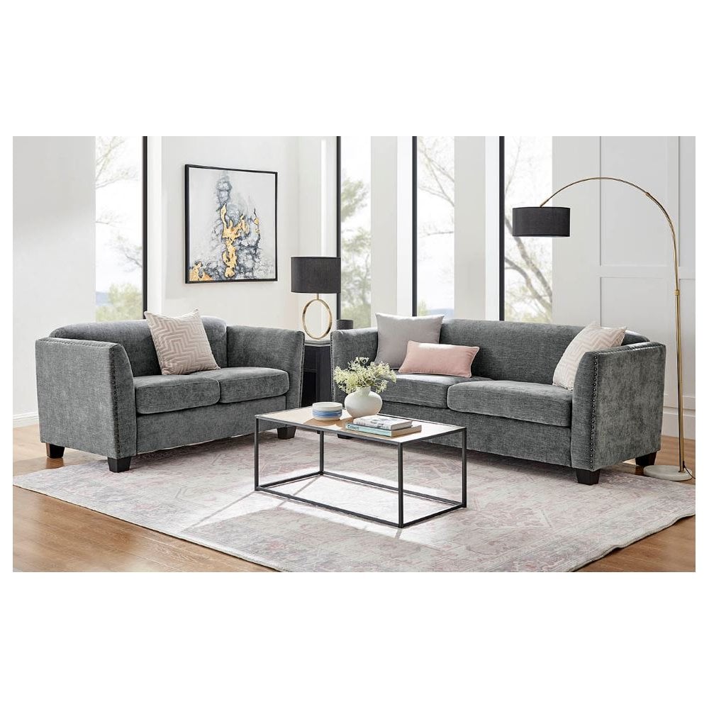 Dawson 3 Seater Sofa - Grey