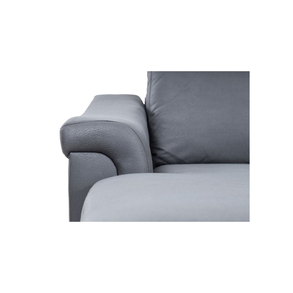 Douglas Corner Sofa-Leather Air-Grey