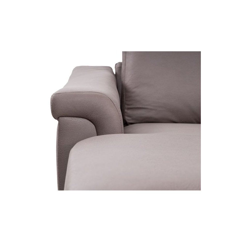 Douglas Corner Sofa-Leather Air-Nutmeg