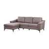 Douglas Corner Sofa-Leather Air-Nutmeg