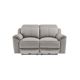 Madrid 2 Seater Electric Recliner - Charcoal