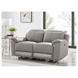 Madrid 2 Seater Electric Recliner - Charcoal