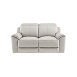 Madrid 2 Seater Fixed Sofa - Light Grey