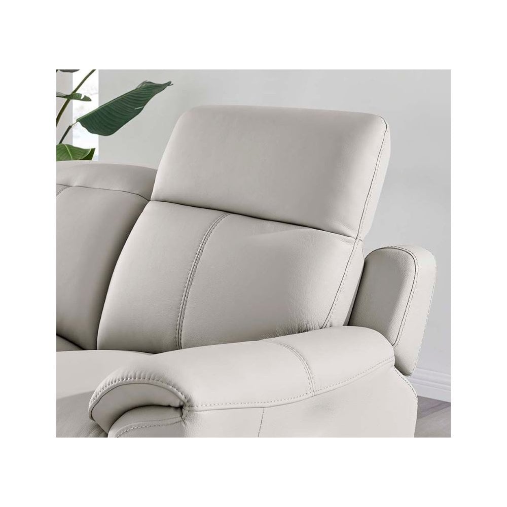 Madrid 2 Seater Fixed Sofa - Light Grey