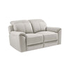 Madrid 2 Seater Fixed Sofa - Light Grey
