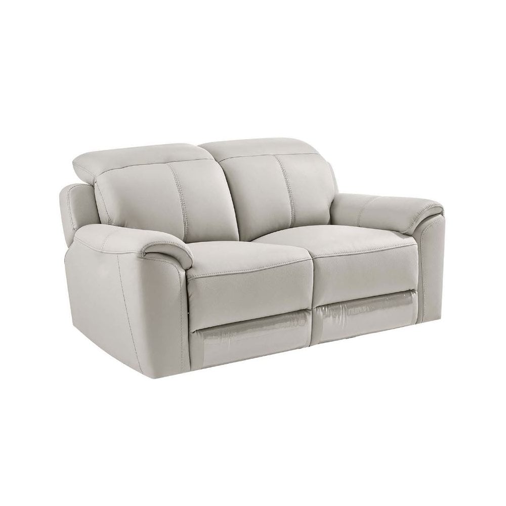 Madrid 2 Seater Fixed Sofa - Light Grey