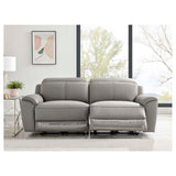 Madrid 3 Seater Electric Recliner - Charcoal