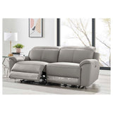 Madrid 3 Seater Electric Recliner - Charcoal