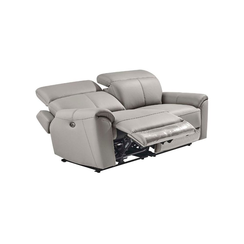 Madrid 3 Seater Electric Recliner - Charcoal