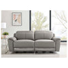 Madrid 3 Seater Electric Recliner - Charcoal