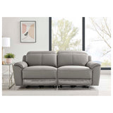 Madrid 3 Seater Electric Recliner - Charcoal
