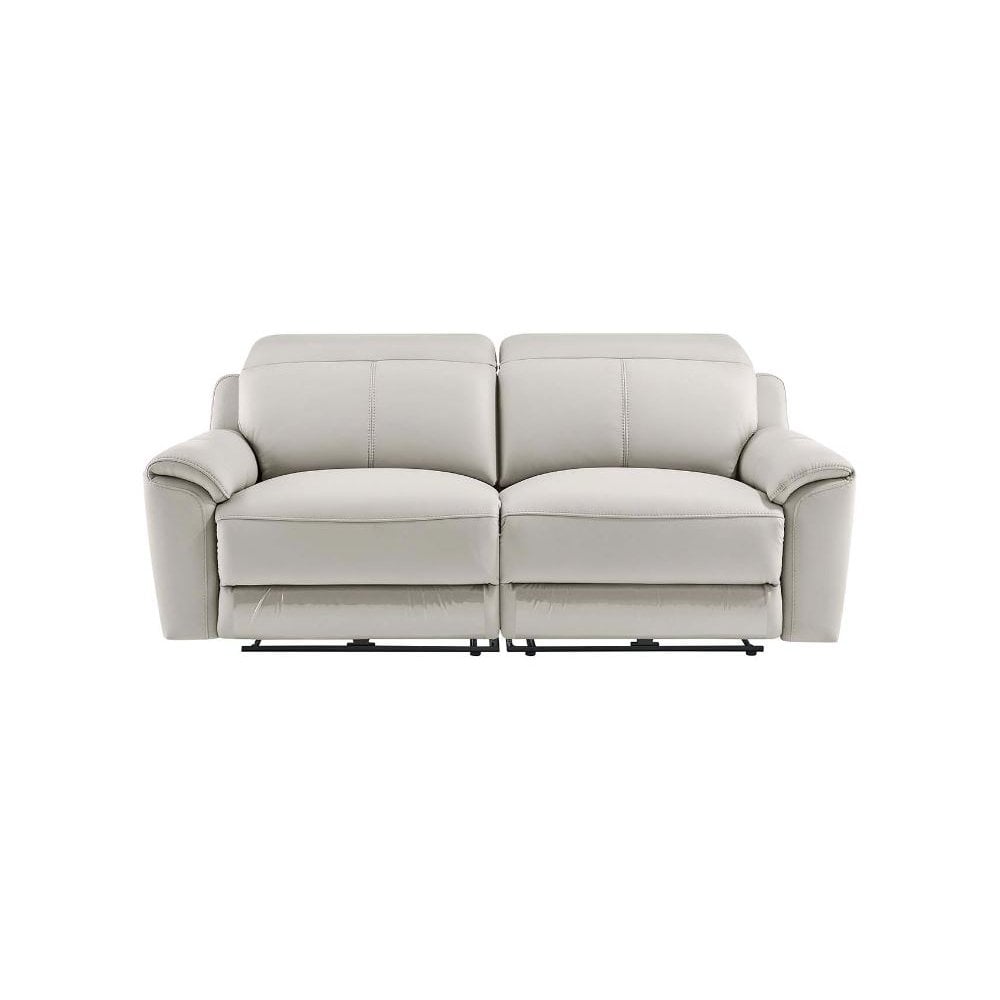 Madrid 3 Seater Electric Recliner - Light Grey