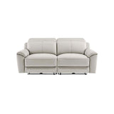 Madrid 3 Seater Electric Recliner - Light Grey