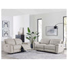 Madrid 3 Seater Electric Recliner - Light Grey