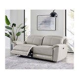 Madrid 3 Seater Electric Recliner - Light Grey