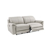 Madrid 3 Seater Electric Recliner - Light Grey