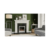 Aurora 22 Insert Electric Fire Silver
