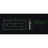 Polaris 1525 Wall Hung Electric Fire