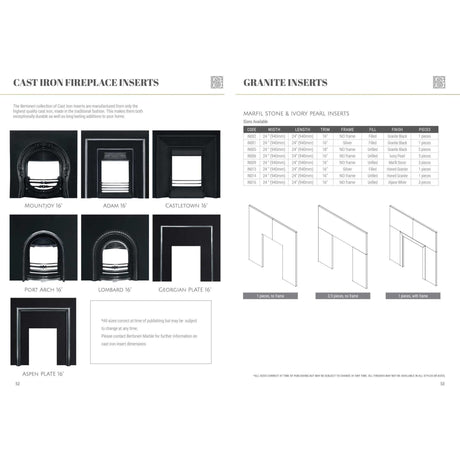 Dublin Corbel Alpine White 54"