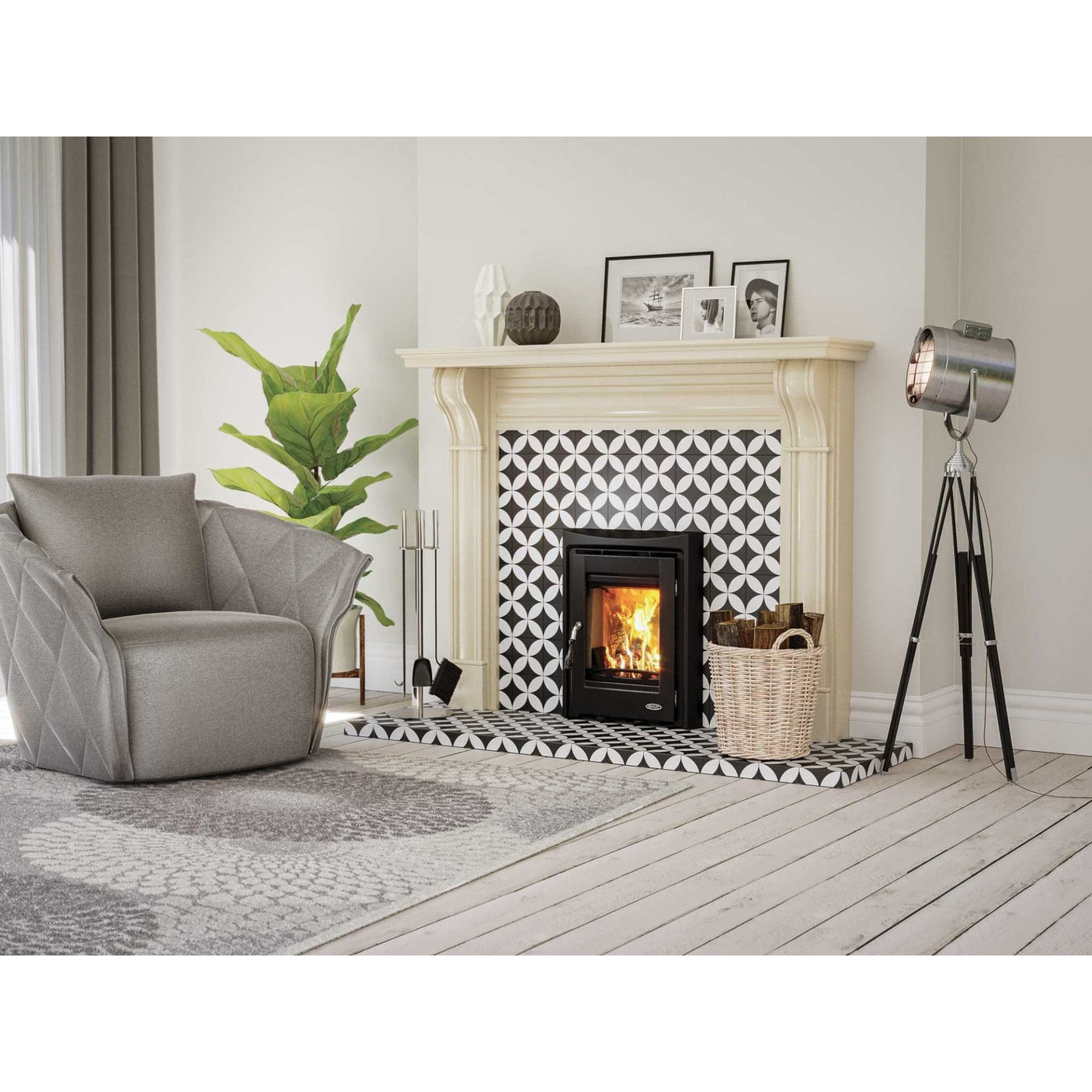 Dublin Corbel Alpine White 60''
