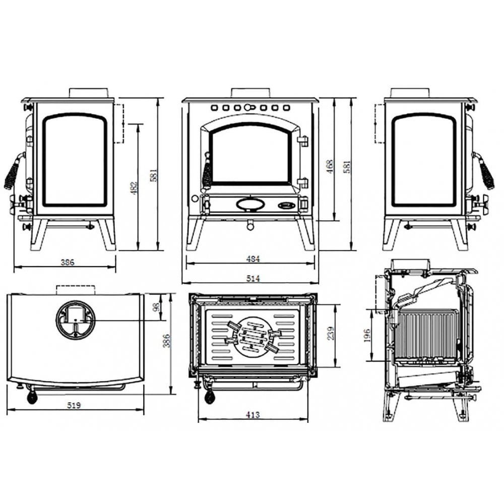 Bracken 8kw Multi Fuel (Eco)