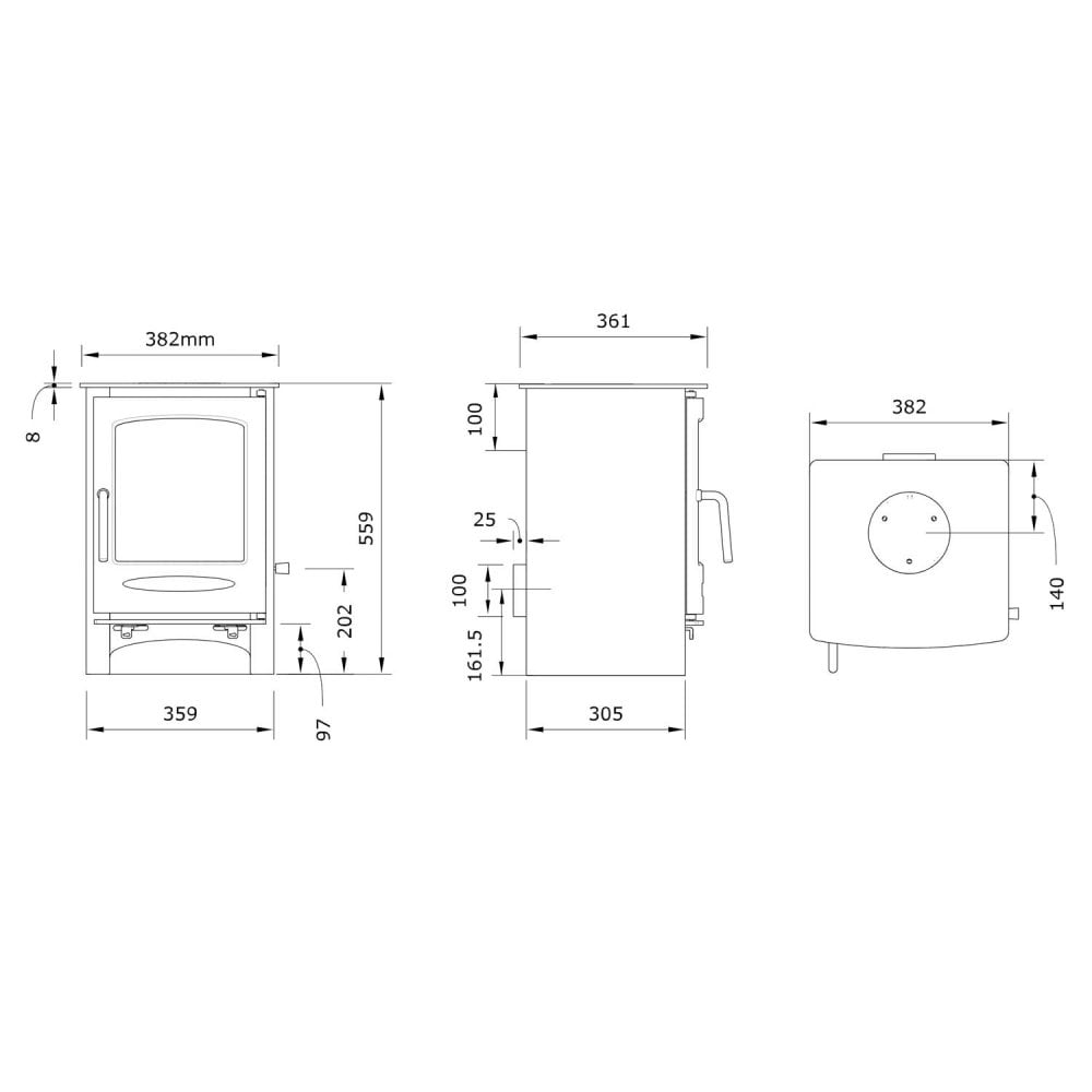 Sherwood 5kw Multi Fuel ( Eco )