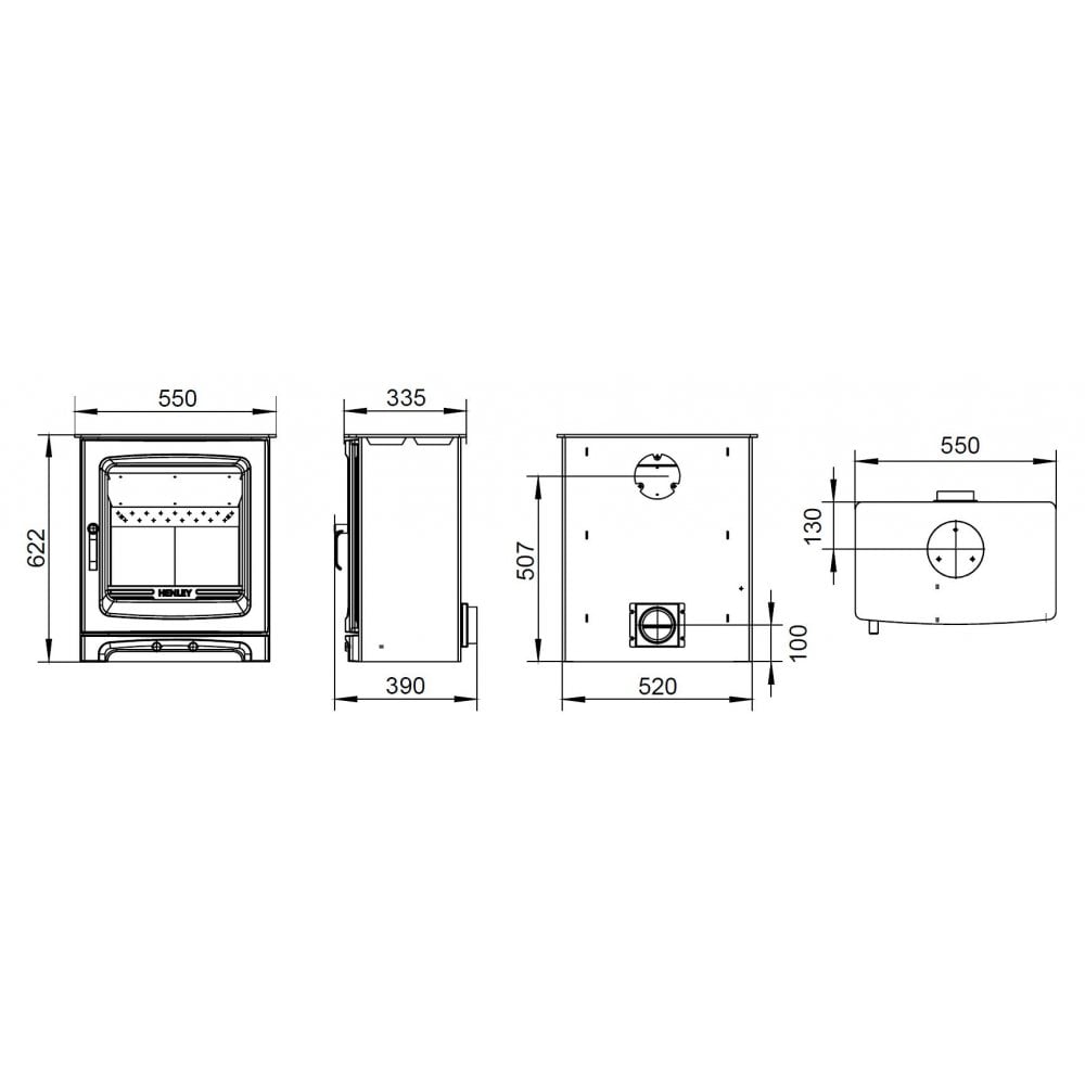Alderwood 6.7kW Multi Fuel (Eco)