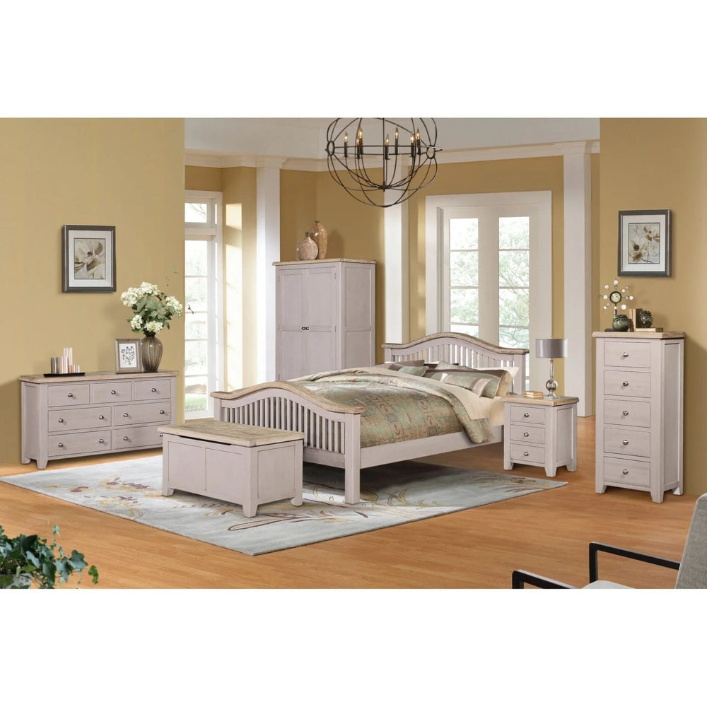 Salou 4ft6 Curved Bed