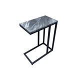 Alora Black Metal Sofa Table - KD 33