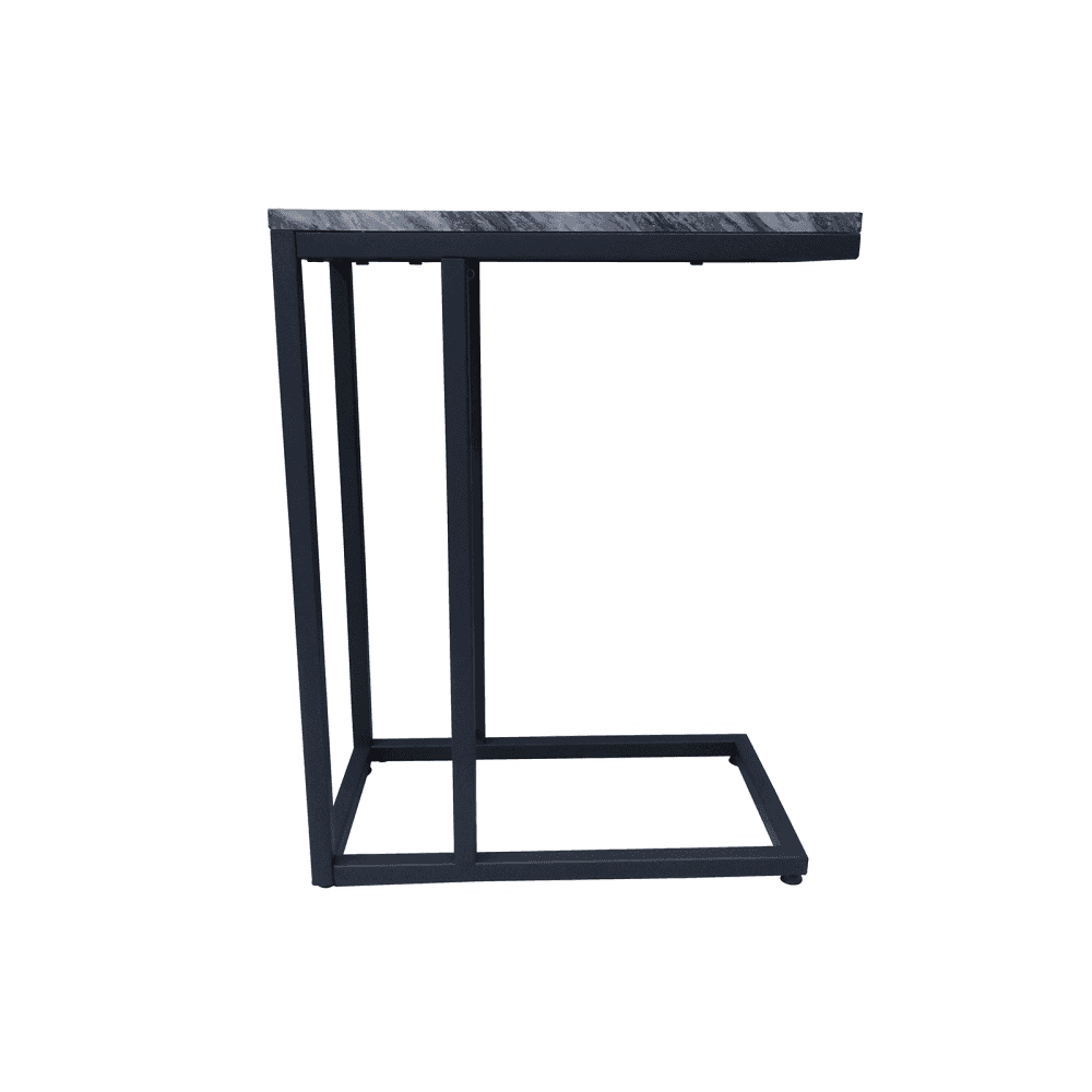 Alora Black Metal Sofa Table - KD 33