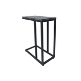 Alora Black Metal Sofa Table - KD 33