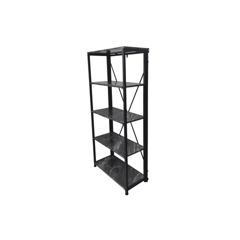 Alora 138cm 5-Tier Black Display Unit 37