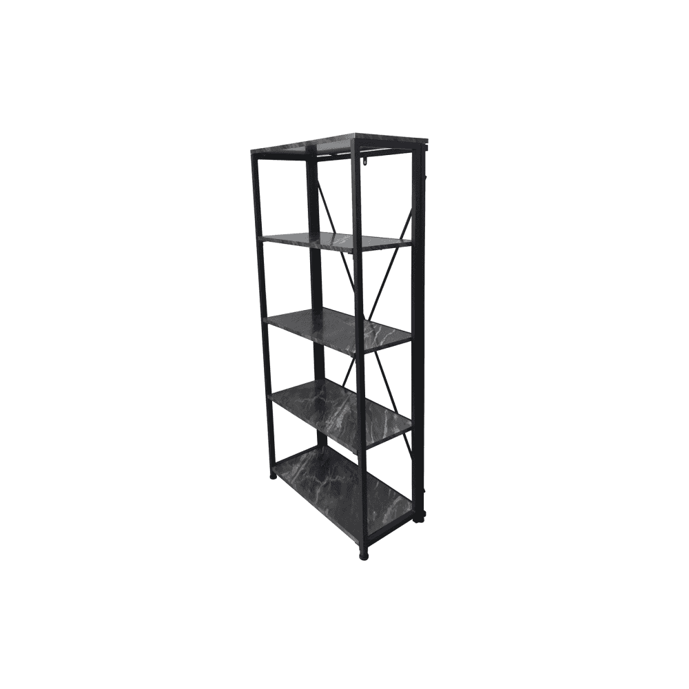 Alora 138cm 5-Tier Black Display Unit 37