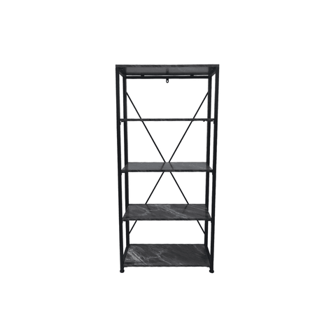Alora 138cm 5-Tier Black Display Unit 37