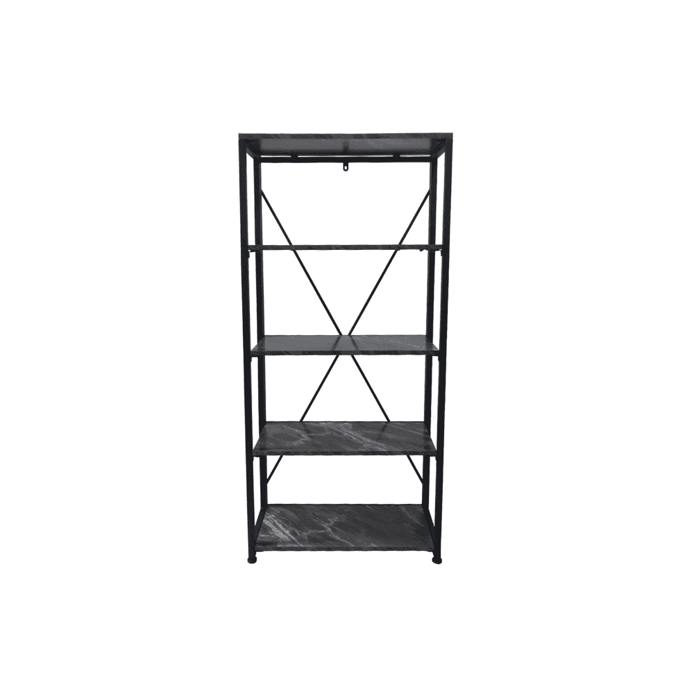 Alora 138cm 5-Tier Black Display Unit 37