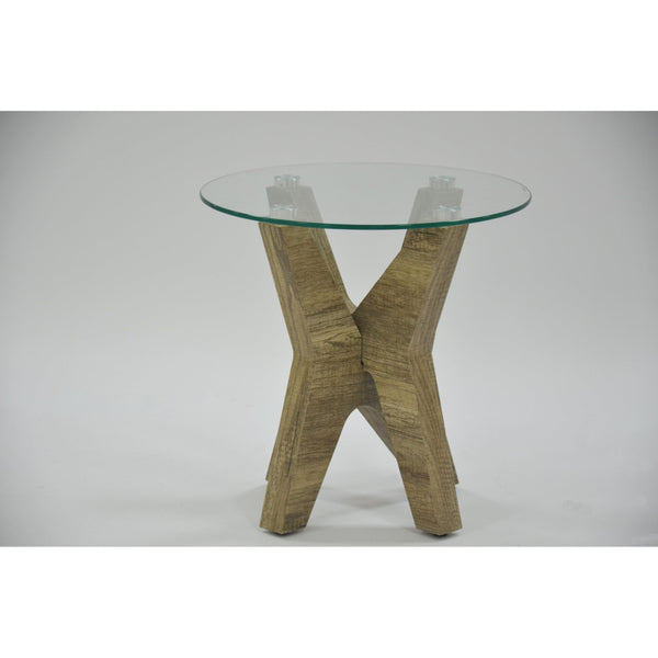 Canyon Lamp Table Grey Oak