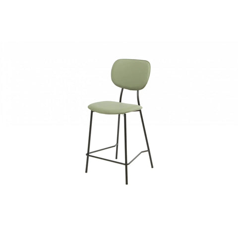 Capri Bar Stool Sage Green Seat Height 650mm