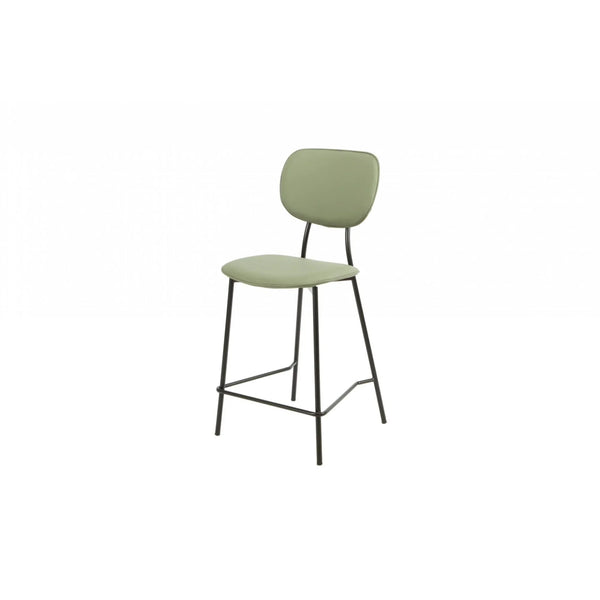 Capri Bar Stool Sage Green Seat Height 650mm