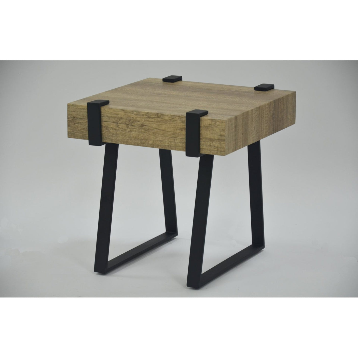 George Lamp Table Grey Oak