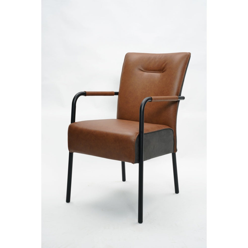 James Dining Chair Cognac Leather