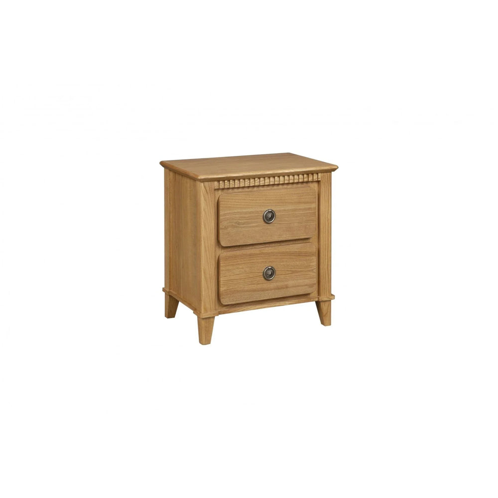 Mindy 2 Drawer Bedside Locker