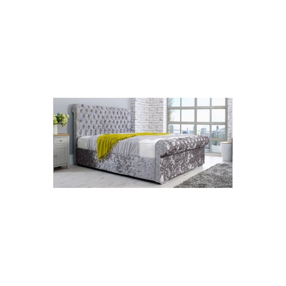 Sleigh Bed 4ft